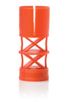 DOWNRANGE WAD 12ga 1oz (Orange) 500/Bag