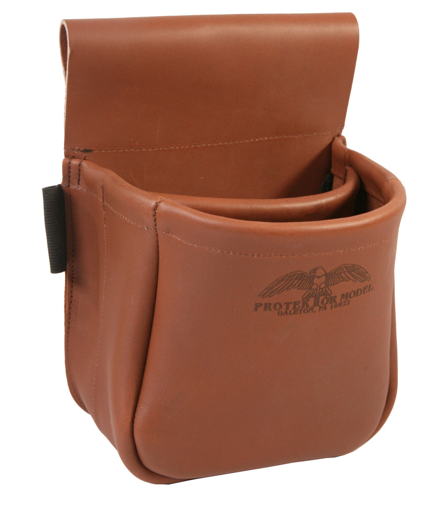 Protektor #23A Trap/Skeet Shooters Bag Leather