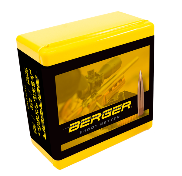 BERGER 6MM(.243)120g HPBT BULLET (LR-HYB-TGT) 100/b