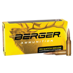 Berger Elite Hunter 6.8 Western Ammunition 170 Grain Elite Hunter Boat Tail Hollow Point Box of 20