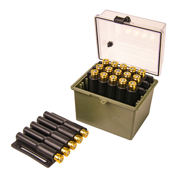 Berry's Safari Ammo Box Large Rifle 20 Round Olive