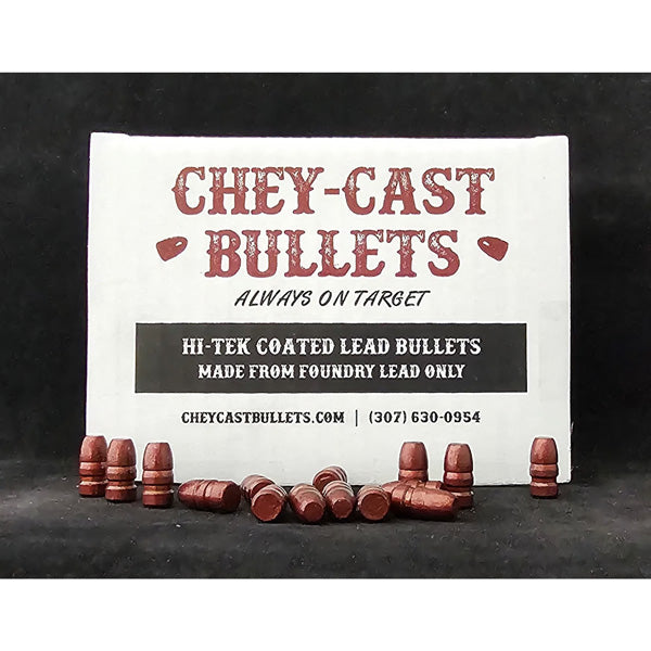 Chey-Cast Hi-Tek Super Coat 32 Caliber (.313 Diameter) Bullets 115 Grain
 Coated Round Nose Flat Point Box of 500