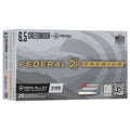 FEDERAL AMMO 6.5 CREED + PEAK 130gr T-ASCENT 20bx 10cs