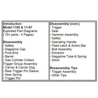 Gun Guides DISASSEMBLY & REASSEMBLY REMINGTON 1100