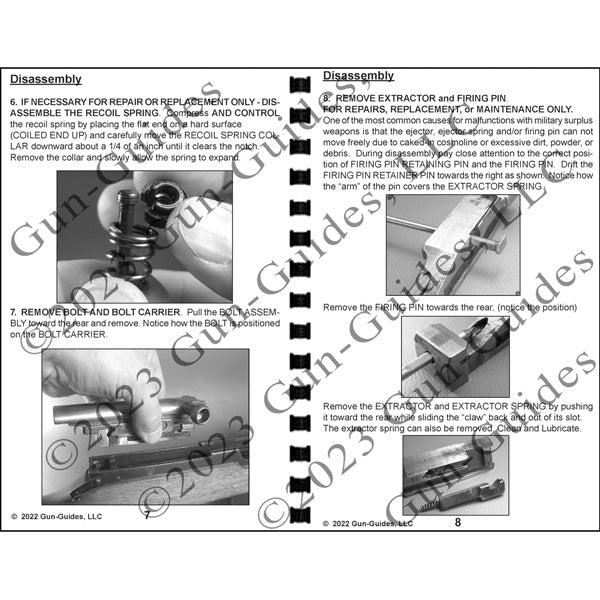 Gun Guides DISASSEMBLY & REASSEMBLY SKS RIFLES