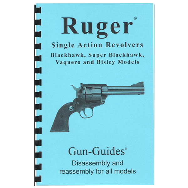 Gun Guides DISASSEMBLY & REASSEMBLY RUG SINGLE ACT