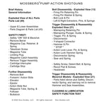 Gun Guides DISASSEMBLY & REASSEMBLY MOSSBERG 500