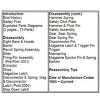 Gun Guides DISASSEMBLY & REASSEMBLY BUCK MARK 22LR