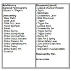 Gun Guides DISASSEMBLY & REASSEMBLY SPFLD XD & XDM