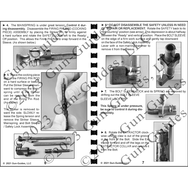 Gun Guides DISASSEMBLY & REASSEMBLY 1903 SPRFIELD