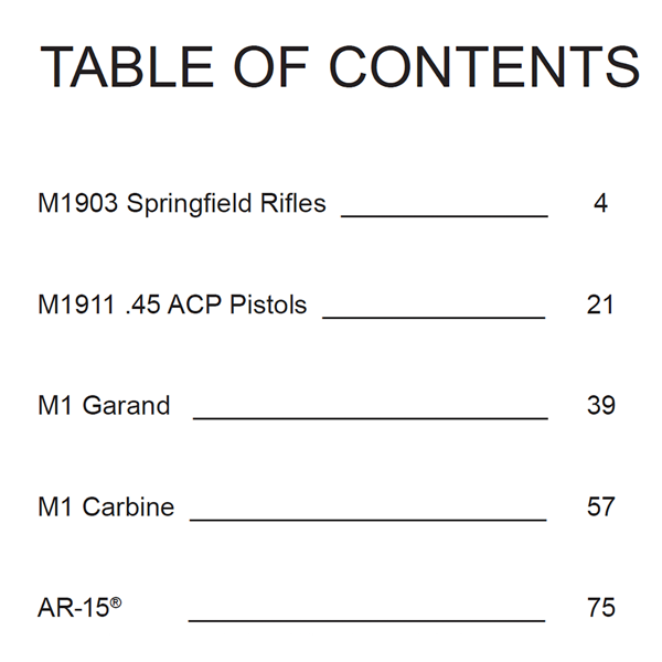 Gun Guides DISASSEMBLY & REASSEMBLY US MILITARY