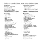 Gun Guides DISASSEMBLY & REASSEMBLY GLOCK GEN 1~5