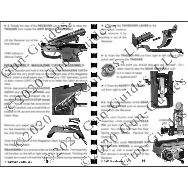Gun Guides DISASSEMBLY & REASSMBLY SIG P365 PISTOL