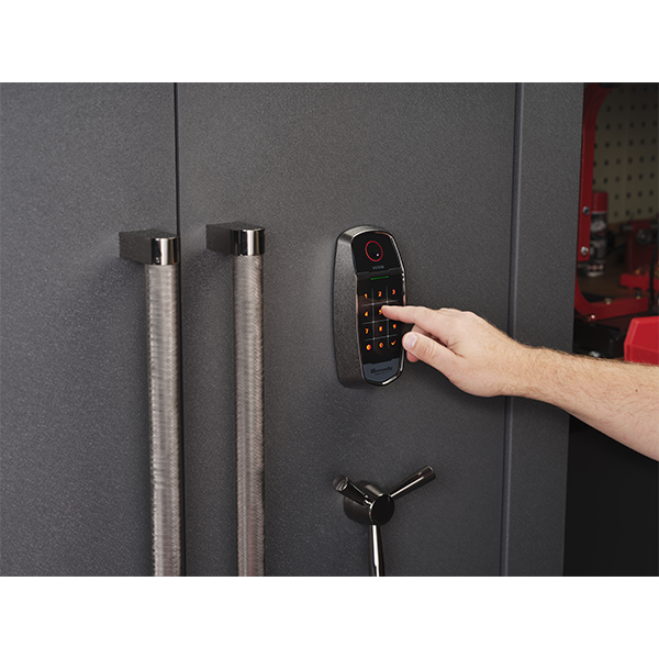 Hornady Vexis Mobilis MAX Fire-Resistant Double Door Gun Safe with Electronic Lock Gray