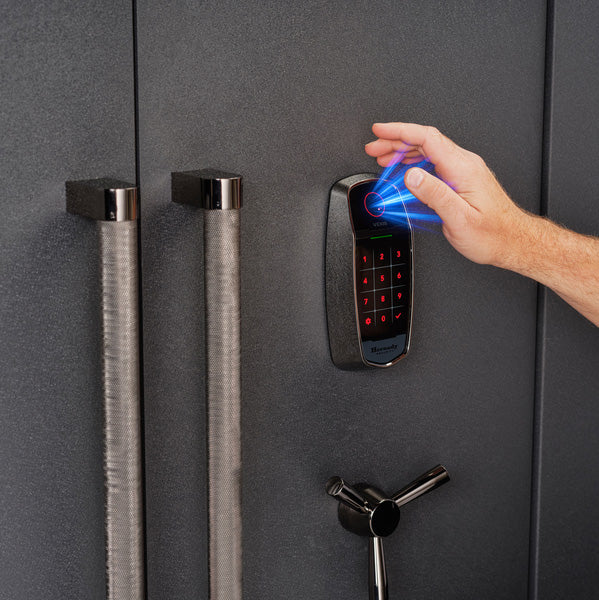 Hornady Vexis Mobilis MAX Fire-Resistant Double Door Gun Safe with Electronic Lock Gray
