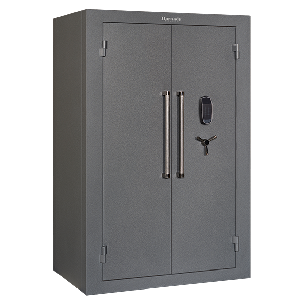 Hornady Vexis Mobilis MAX Fire-Resistant Double Door Gun Safe with Electronic Lock Gray