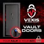 Hornady Vexis Premium 36"x80" Vault Door with Electronic Lock Gray
