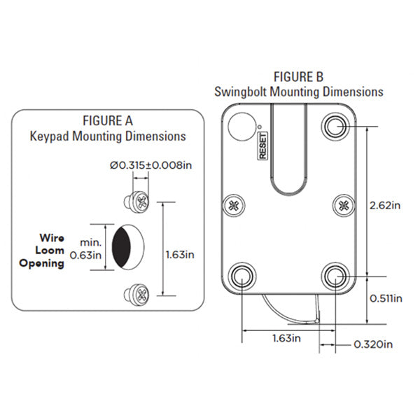 HORNADY VEXIS KEYPAD & SWINGBOLT KIT