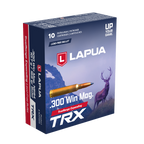 Lapua 300 Winchester Magnum Ammunition TRX Solid Polymer Tip Box of 10
