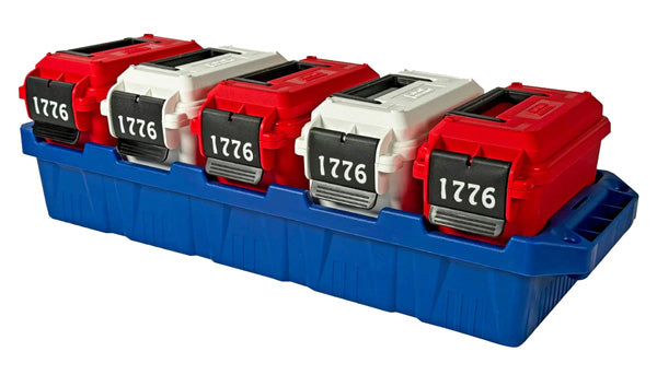 MTM Limited Edition 250yrs USA 5-Can Ammo Crate with 5 AC15's