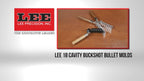 LEE 18 Cavity Buckshot Bullet Molds
