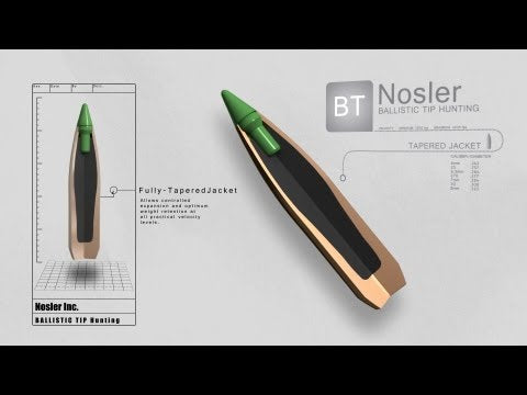 Nosler's Ballistic Tip Hunting Bullet