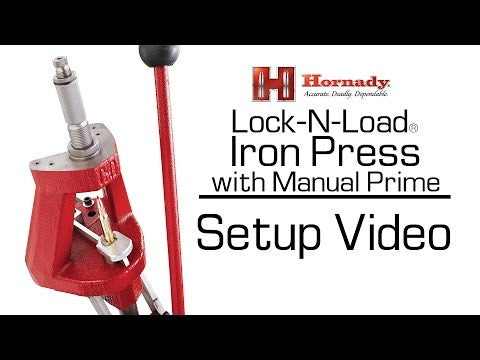 Hornady® - How to setup an Iron Press with Manual Prime System