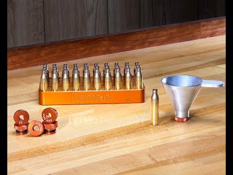 Lyman Brass Smith Powder Measure and Funnel Set