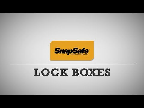 SnapSafe Lock Boxes provide secure storage for handguns and other valuables.