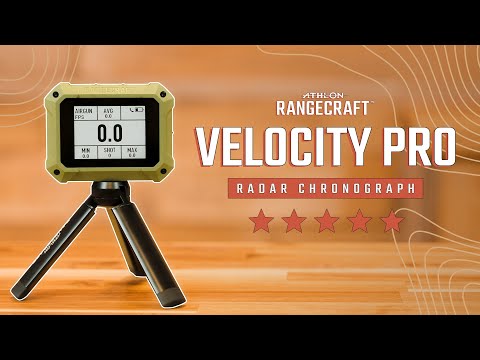 Athlon Rangecraft Velocity Pro Radar Chronograph