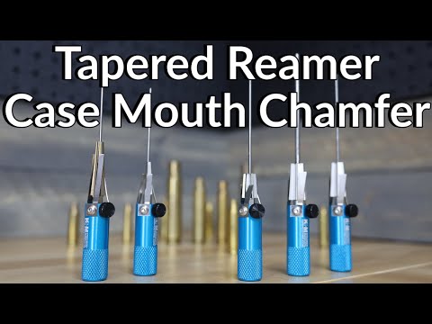K&M - Tapered Reamer Case Mouth Chamfer Tool