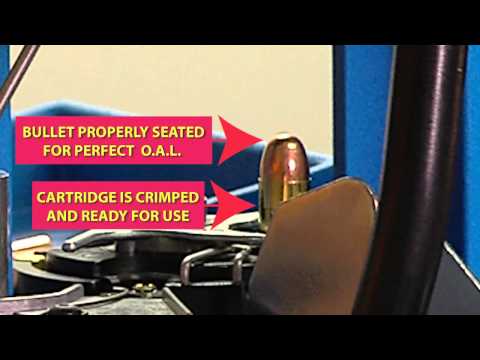 Dillon Precision demonstrates how fast and easy the RL550B reloading press is to use.