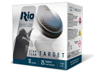 Rio Star Team Target 12 Gauge Ammunition 2-3/4" #7.5 1-1/8 oz 1200 fps Case of 250