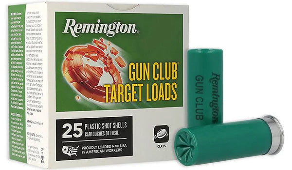 Remington Gun Club 12 Gauge Ammunition 2-3/4" #8 1-1/8 oz 1145 fps Case of 250