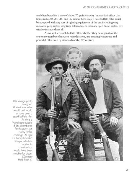 SHOOTING BUFFALO RIFLES OF THE OLD WEST