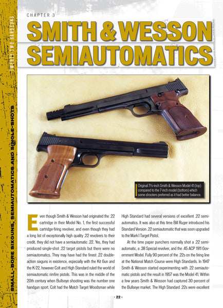 JOHN TAFFIN'S BOOK OF SM BORE SIXGUNS,SEMI AUTO,SS