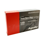 AGUILA AMMO 7mm REMINGTON MAG 139gr HORNADY IL 20/bx 10/cs
