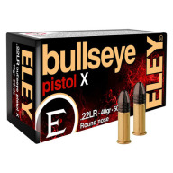 ELEY AMMO 22LR 40gr LDRN BULLSEYE PISTOL 50b 100c
