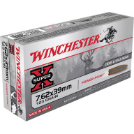 WINCHESTER AMMO 7.62x39mm DEER- SEASON 123gr EP 20/b 10/c