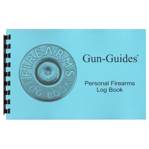 GUN-GUIDES PERSONAL FIREARMS LOG BOOK