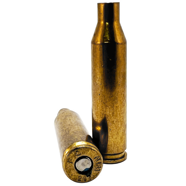 PULL DOWN BRASS 243 WINCHESTER "PRIMED" PER 100