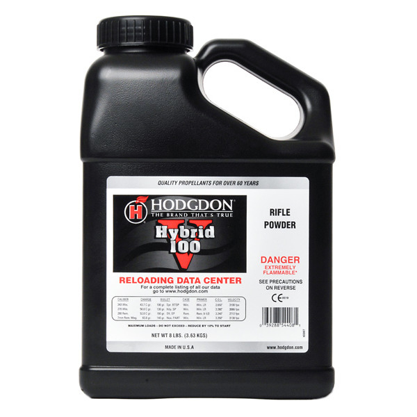 Hodgdon Hybrid 100V Smokeless Powder 8 Pound
