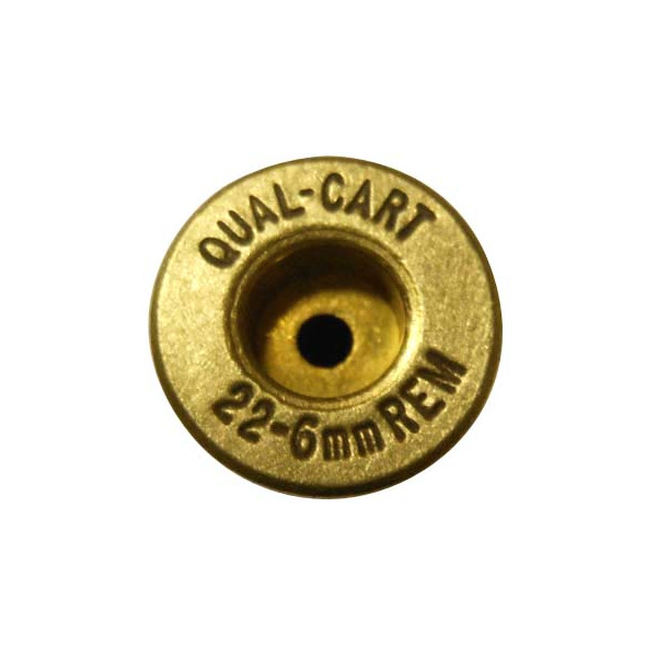 Quality Cartridge Brass 22-6mm Remington Unprimed Bag of 20