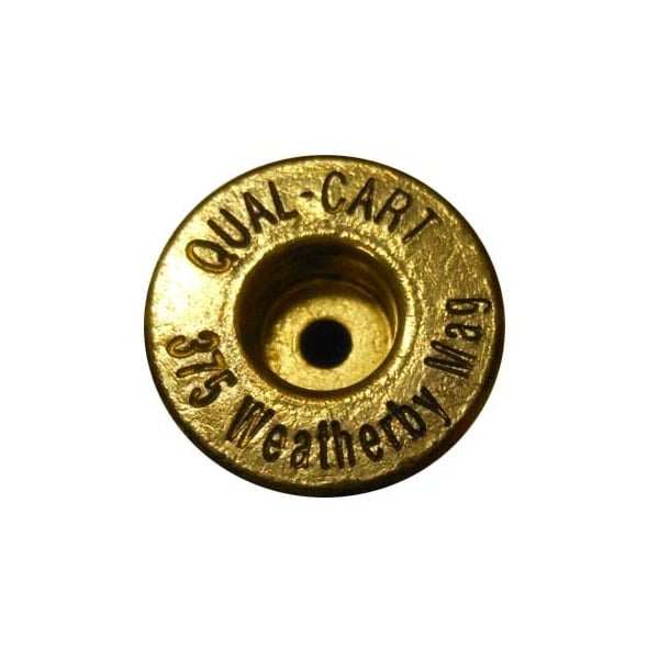 QUALITY CARTRIDGE BRASS 375 WEATHERBY MAG UNPRIMED 20/BAG