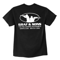GRAF & SONS T-SHIRT BLACK LARGE