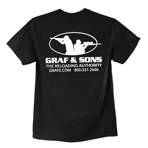 GRAF & SONS T-SHIRT BLACK LARGE