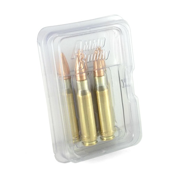 CLICK-IT-CLAM 5rnd CLEAR PACK 308 WINCHESTER & SIMILAR