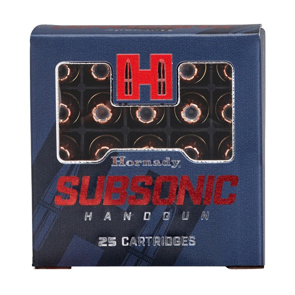 hornady subsonic luger